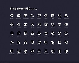 精美图标psd素材