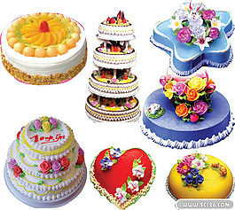 生日蛋糕PSD源文件