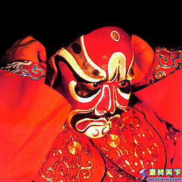 中国传统京剧艺术psd分层素材 7