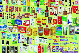 生活日用品ps后期psd素材