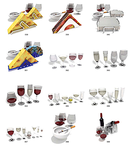 酒杯和餐具