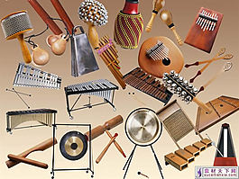 25种古乐器psd源文件