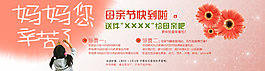 母亲节淘宝宽屏海报