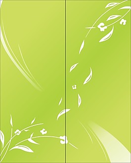 绿叶移门