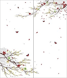 梅花园移门