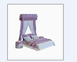 甜蜜风格的大床