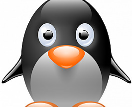 小企鹅矢量图像