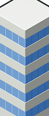公寓楼的矢量剪贴画