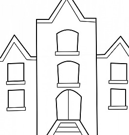 大学建立矢量剪贴画