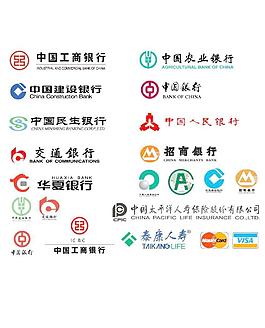 银行保险业矢量图图片