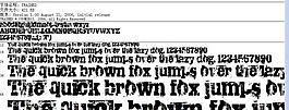 碎屑式的 TRASHED TrueType 字体