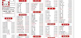 上席 火锅 点菜单图片