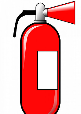 灭火器的矢量图形