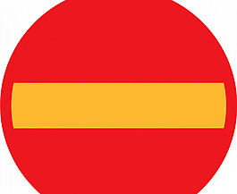 没有输入向量的路标
