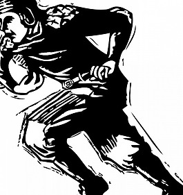 美国足球运动员矢量