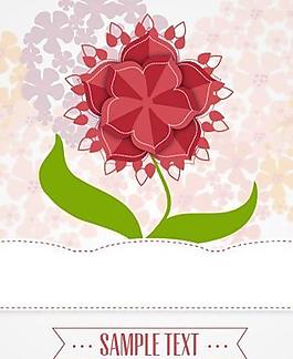 花卉插画背景图片