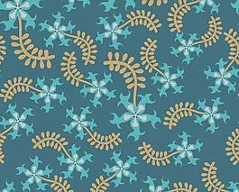 经典花草花纹底纹背景图片