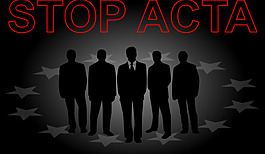 停止ActA的矢量图