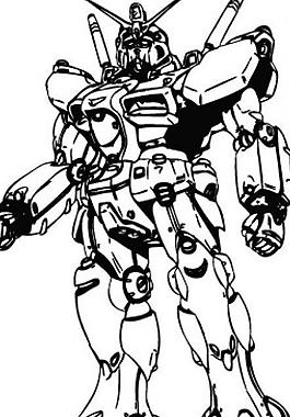 漫画英雄矢量剪贴画