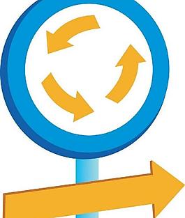 交通指示牌图片