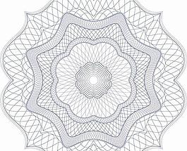 文凭证书防伪花纹设计图片