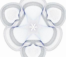 文凭证书防伪花纹设计图片