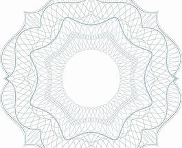 文凭证书防伪花纹设计图片