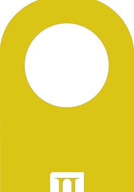 五星级酒店房间正在打扫中挂牌