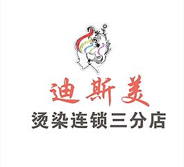 迪斯美烫染连锁logo