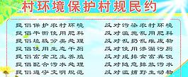 环境保护村规民约
