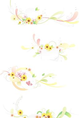 素雅花朵