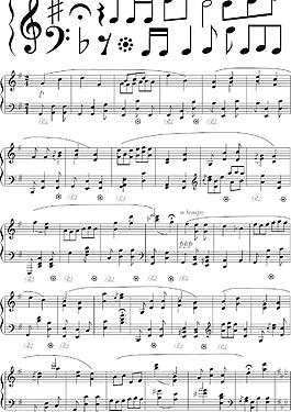 音乐曲谱