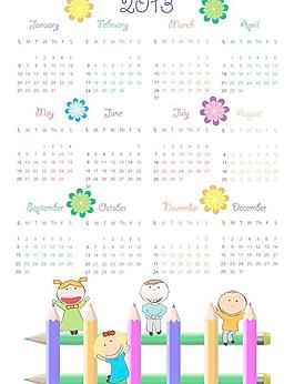 卡通2013年历
