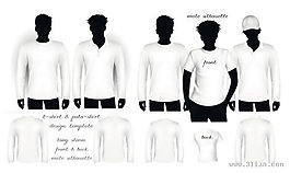 空白T-shirt
