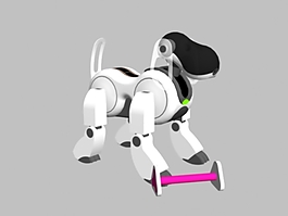 未来机械狗3D模型素材