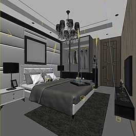 卧室模型