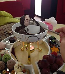 冰激凌火锅图片