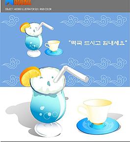 矢量餐饮元素图片