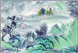 国画山水