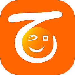 百加笑脸LOGO