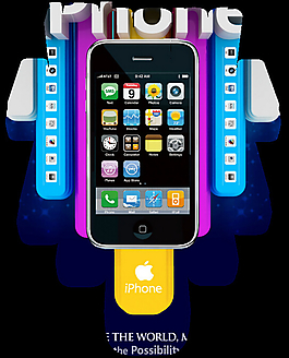 iPhone手机创意