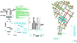 某小区的室外管网图