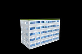 楼房建筑3d模型