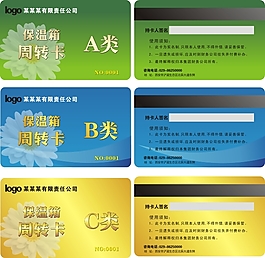 高档周转pvc卡