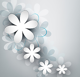 装饰花卉背景墙