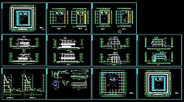 博物馆建筑施工图