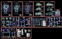 绿城-九溪玫瑰园二期别墅施工图