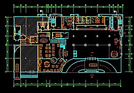 四星级酒店装修方案套图  CAD装修图