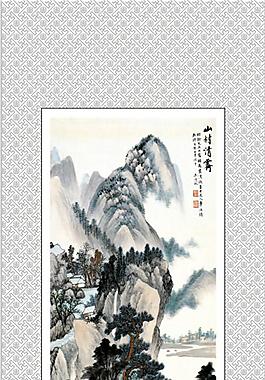 古代山水图图片_古代山水图素材_古代山水图模板免费下载-六图网