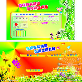 幼儿健康成长海报